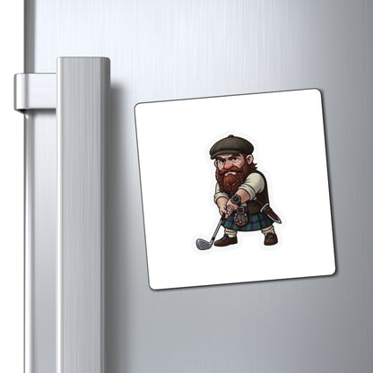 Magnet — Micro Caddy Coffee Vintage Golf & Coffee Logo Magnet